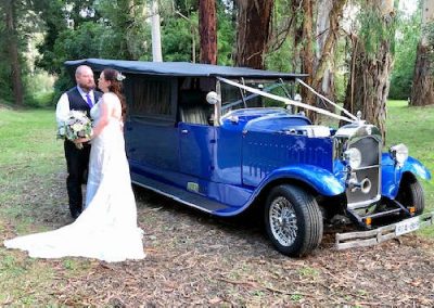 Blue Wedding Car Hire